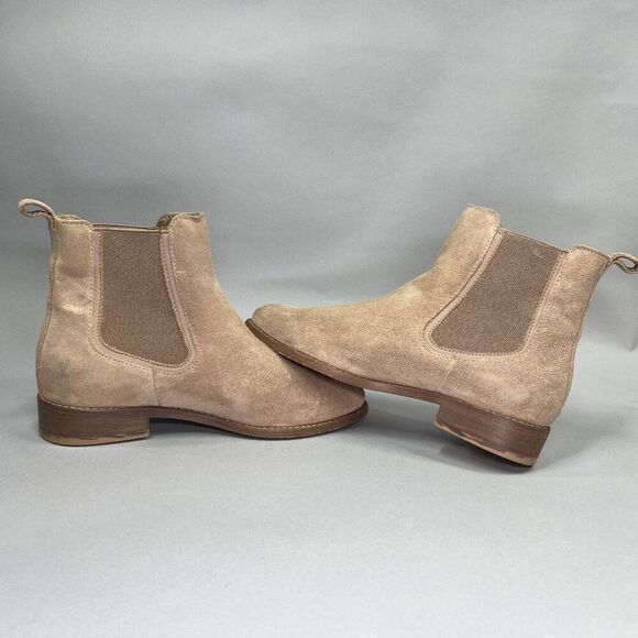 Thursday Boot Company Tan Suede Chelsea Boots - Picture 7 of 14